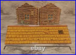 Vntg 1957 Roy Rogers RODEO RANCH in Box #3996 Western Cowboy Playset Series 2000