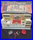 Vtg 1950's Louis Marx Toy Litho Pretty Maid Play Kitchen Set Accessories In Box