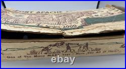 Vtg 1950s Marx Fort Apache Stockade Playset Series 2000 #3660 Includes Figures