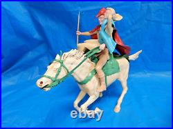 Vtg 1959 Disney's Sleeping Beauty, Prince Phillip, Samson & Accessories Play Set