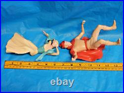 Vtg 1959 Disney's Sleeping Beauty, Prince Phillip, Samson & Accessories Play Set