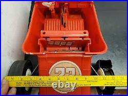 Vtg 1960'S MARX RARE 24 BIG RED HOT ROD Battery Operated T Bucket Toy Car