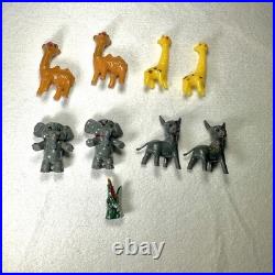 Vtg 1965 Marx Troll Village Miniature Playset Wild Horse Canyon 70+ Pcs
