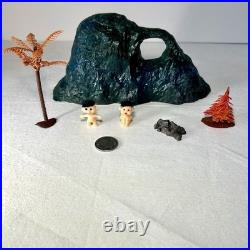 Vtg 1965 Marx Troll Village Miniature Playset Wild Horse Canyon 70+ Pcs