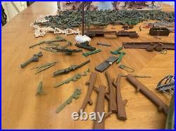 Vtg 1977 MARX World War II BATTLEGROUND! Set IN ORIGINAL BOX 4204 Tanks Army Men