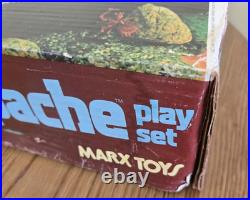 Vtg 1978 Marx 54mm Fort Apache playset 4202 plastic fort & General Custer Figure Vtg 1978 Marx 54mm Fort Apache playset 4202 plastic fort & General Custer Figure