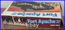Vtg 1978 Marx 54mm Fort Apache playset 4202 plastic fort & General Custer Figure Vtg 1978 Marx 54mm Fort Apache playset 4202 plastic fort & General Custer Figure