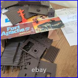Vtg 1978 Marx 54mm Fort Apache playset 4202 plastic fort & General Custer Figure Vtg 1978 Marx 54mm Fort Apache playset 4202 plastic fort & General Custer Figure