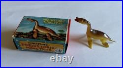 Vtg ELM Marx Empire Dinosaurs matchbox toys full set
