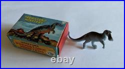 Vtg ELM Marx Empire Dinosaurs matchbox toys full set