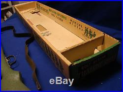 Vtg MARX Bolt Action TRAINING RIFLE w BOX Playset 1960's ARMY TOY free shipping
