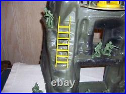 Vtg MARX GUNS OF NAVARONE WWII Mountain Battleground Playset