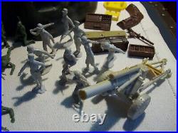 Vtg MARX GUNS OF NAVARONE WWII Mountain Battleground Playset