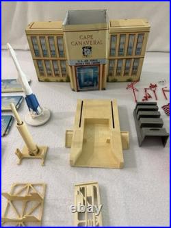 Vtg Marx Atomic #5935 Cape Canaveral Missile Base Playset Parts Used