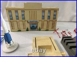 Vtg Marx Atomic #5935 Cape Canaveral Missile Base Playset Parts Used
