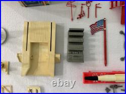 Vtg Marx Atomic #5935 Cape Canaveral Missile Base Playset Parts Used