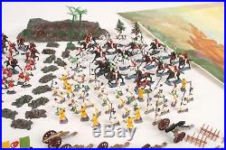 Vtg Marx CHARGE OF THE LIGHT BRIGADE Play Set w Soldiers, Horses, Cannons, MORE