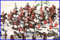 Vtg Marx CHARGE OF THE LIGHT BRIGADE Play Set w Soldiers, Horses, Cannons, MORE