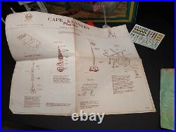 Vtg Marx Carry-all Action Cape Kennedy Playset 4625 Complete Unused Decals Nice