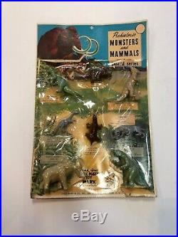 Vtg Marx Magic Marxie Toy Prehistoric Monsters & Mammals Dinosaur Set, UNUSED