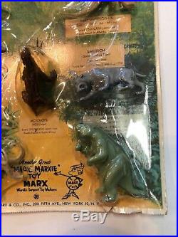 Vtg Marx Magic Marxie Toy Prehistoric Monsters & Mammals Dinosaur Set, UNUSED