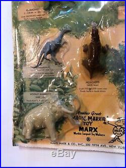 Vtg Marx Magic Marxie Toy Prehistoric Monsters & Mammals Dinosaur Set, UNUSED