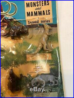 Vtg Marx Magic Marxie Toy Prehistoric Monsters & Mammals Dinosaur Set, UNUSED