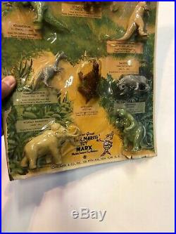 Vtg Marx Magic Marxie Toy Prehistoric Monsters & Mammals Dinosaur Set, UNUSED