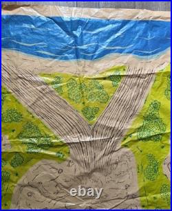 Vtg Navarone Playset Original Play Terrain Mat ONLY Marx Mego