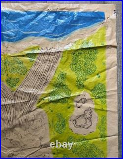 Vtg Navarone Playset Original Play Terrain Mat ONLY Marx Mego