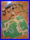 Vtg Original Marx The Flintstones Playset Parts Figures Rock Buildings 1960s