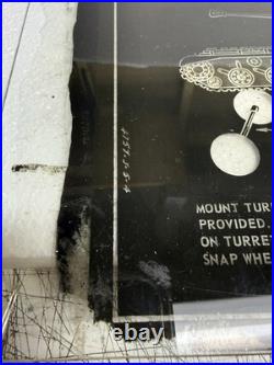 Vtg RARE 1960s Louis Marx Battleground & Tank Battle Assembly Instructions GLASS