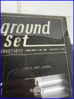 Vtg RARE 1960s Louis Marx Battleground & Tank Battle Assembly Instructions GLASS