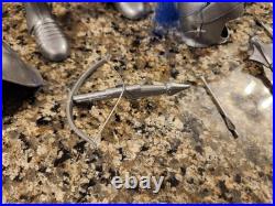 Vtg & Rare 1968 Silver Knight with Horse by Marx 1/6th Scale Knight near Mint