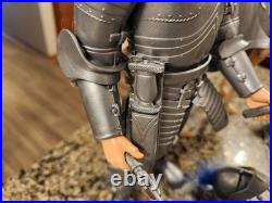 Vtg & Rare 1968 Silver Knight with Horse by Marx 1/6th Scale Knight near Mint