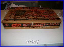 Walt Disney's Official Davy Crockett At The Alamo Set#3544 From Louis Marx Toys