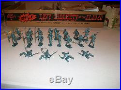 Walt Disney's Official Davy Crockett At The Alamo Set#3544 From Louis Marx Toys