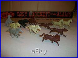 Walt Disney's Official Davy Crockett At The Alamo Set#3544 From Louis Marx Toys