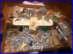 WOW c1961 vintage Marx The BLUE And The GRAY Giant Playset w original box