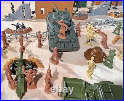 WWII Battle of the Bulge Playset #3 Patton's Charge 54mm Plastic Soldiers