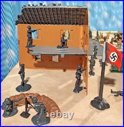 WWII Battle of the Bulge Playset #3 Patton's Charge 54mm Plastic Soldiers