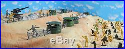 WWII D-Day Playset #1 Hit the Beach 54mm Plastic Toy Soldiers