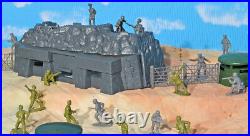 WWII D-Day Playset #2 Breakthriough 54mm Plastic Toy Soldiers