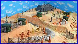 WWII D-Day Playset #2 Breakthriough 54mm Plastic Toy Soldiers