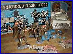 WWII International Task Force MARX Battleground Playset Canadian Military Figure