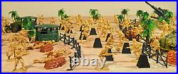 WWII North Africa Campaign Playset #1 The Desert Fox 54mm Plastic Soldiers
