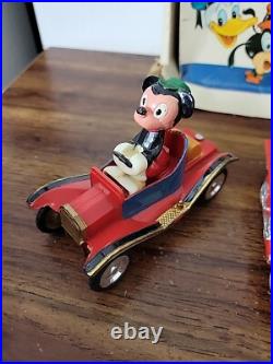Walt Disney 6 old fashion cars by Marx Complete Set With Box