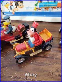 Walt Disney 6 old fashion cars by Marx Complete Set With Box