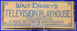 Walt Disney's Television Playhouse Marx Toys MINT