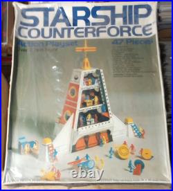 Warren Starship Counterforce Playset 30 MPC Figures Paper Model 70s Sealed
